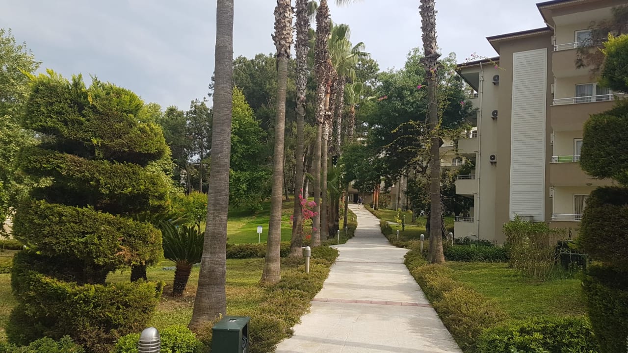 Gartenanlage Club Sidelya Hotel