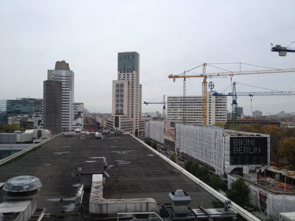 Ausblick Richtung Gedächtniskirche Hotel Palace Berlin