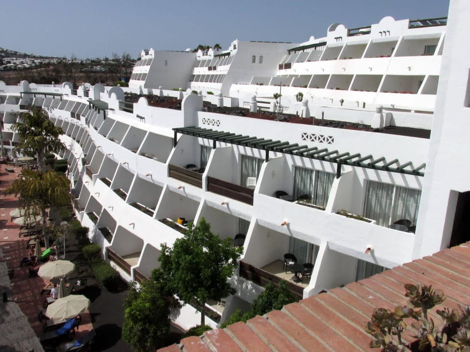 5 Etagen in Terrassen angelegt H10 Timanfaya Palace - Adults only