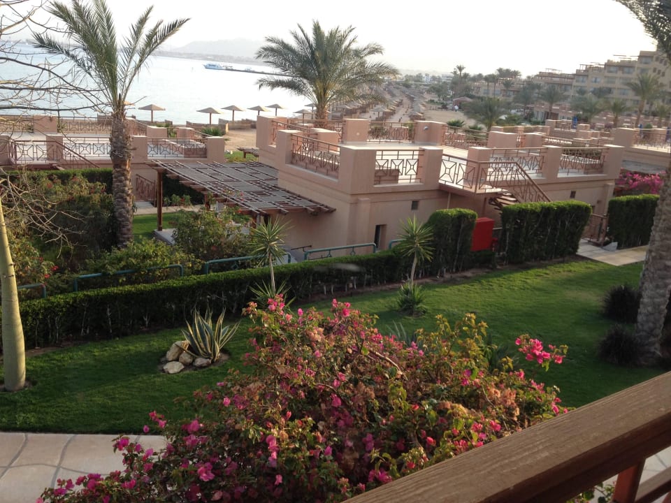 Blick von unserer Terrasse Shams Prestige Abu Soma-Adults Only