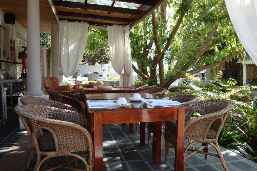 Terrasse zum Garten Our Hermanus House