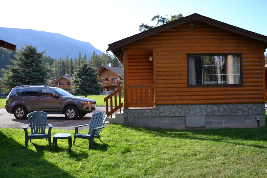 Bunglow von Außen Hotel Becker's Chalets