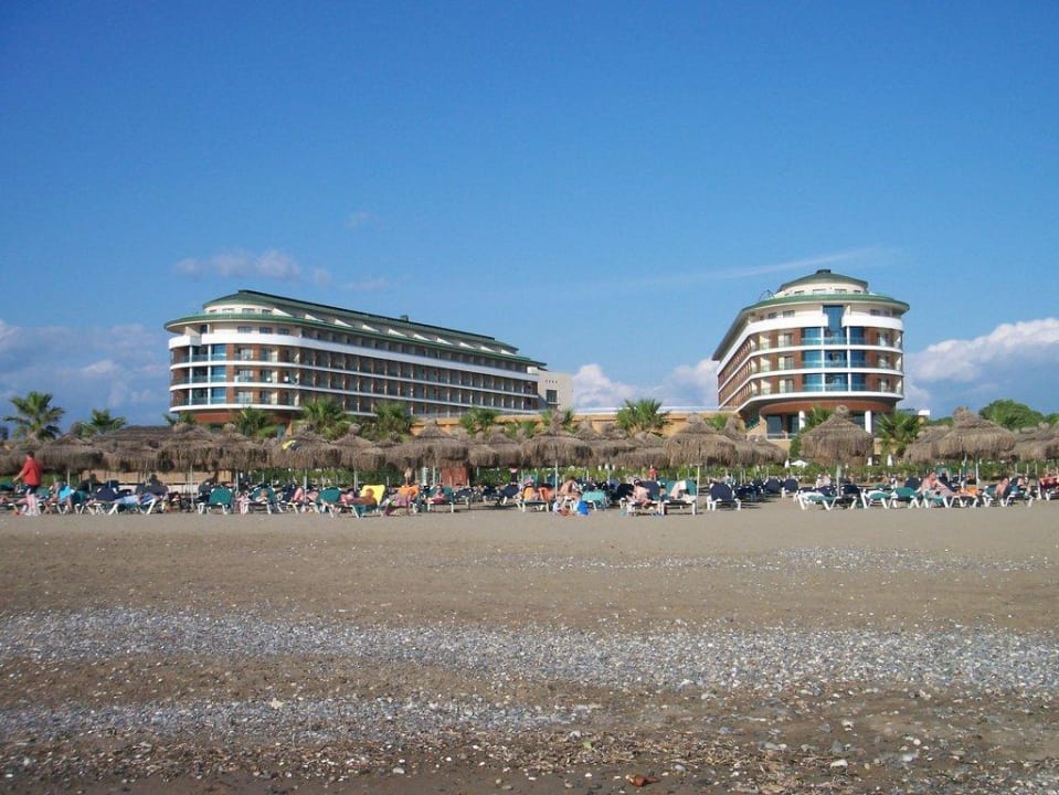 Hotel Voyage Belek vom Meer aus Voyage Belek Golf & Spa