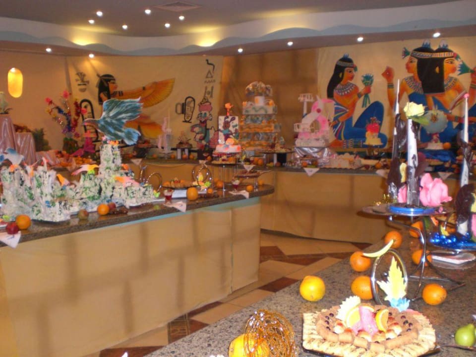 Nachspeisenbüffet an Silvester Pickalbatros Dana Beach Resort - Hurghada