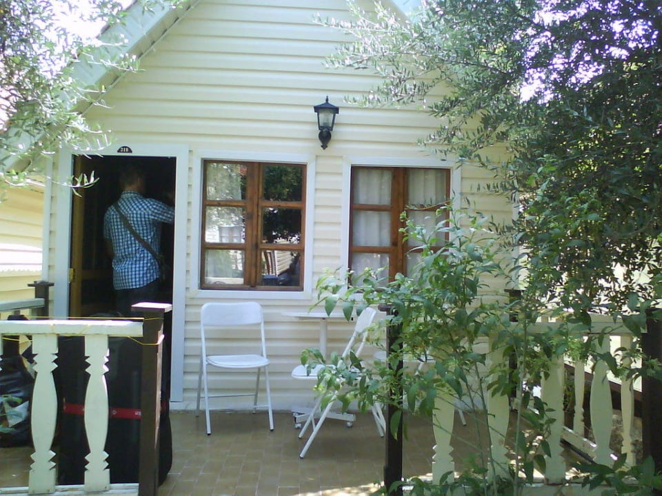 Nochmal unser Feines Holzhäuschen Clover Magic Nova Beach