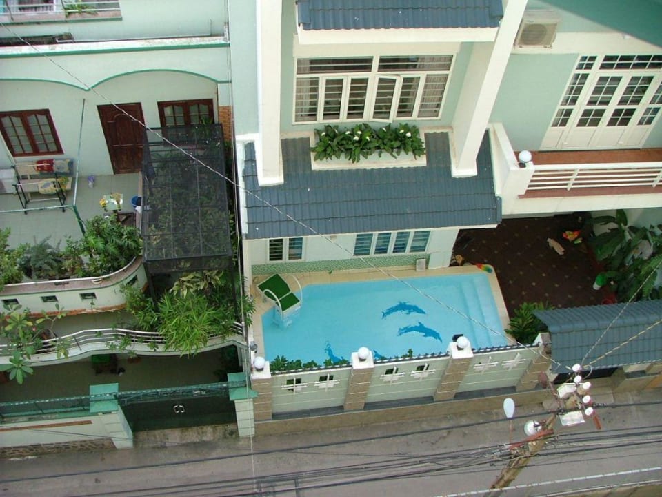 Blick aus dem Ramana Hotel Ramana