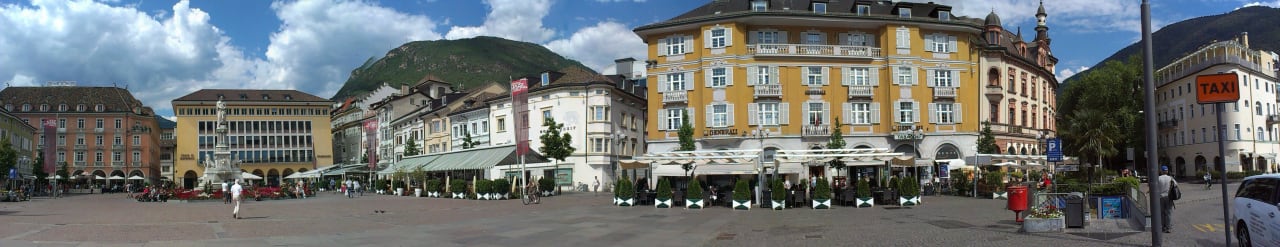 Ansicht vom Waltherplatz Stadt Hotel Citta