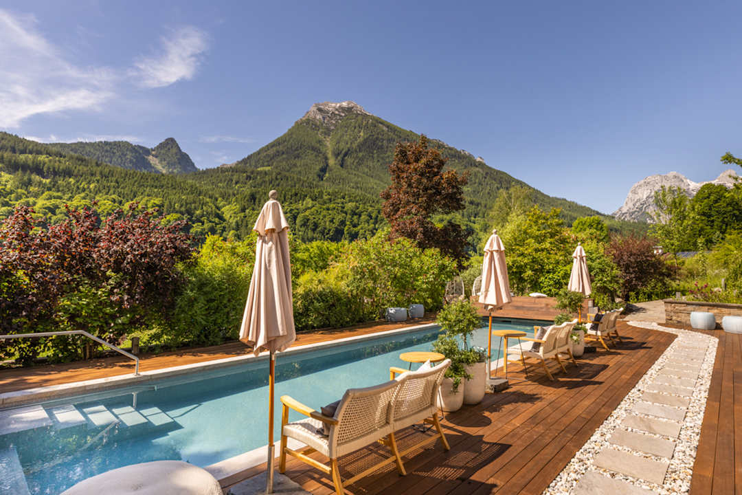 Pool Berghotel Rehlegg