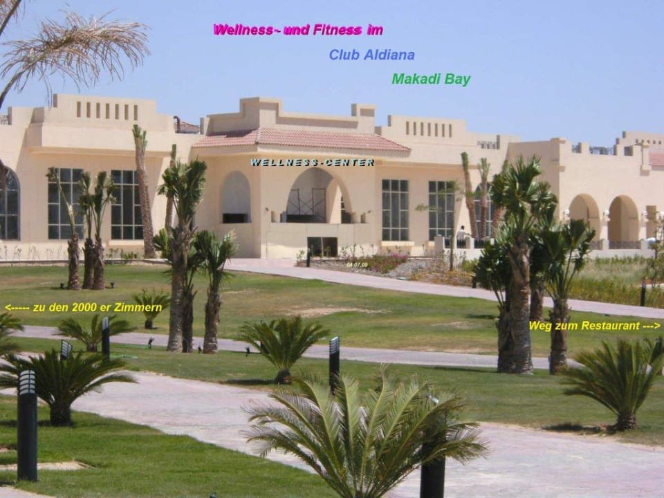 Wellness- und Fitness Center Cleopatra Luxury Resort Makadi Bay