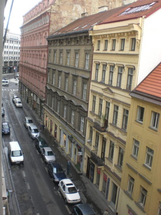 Blick aus dem Fenster Hotel Perla