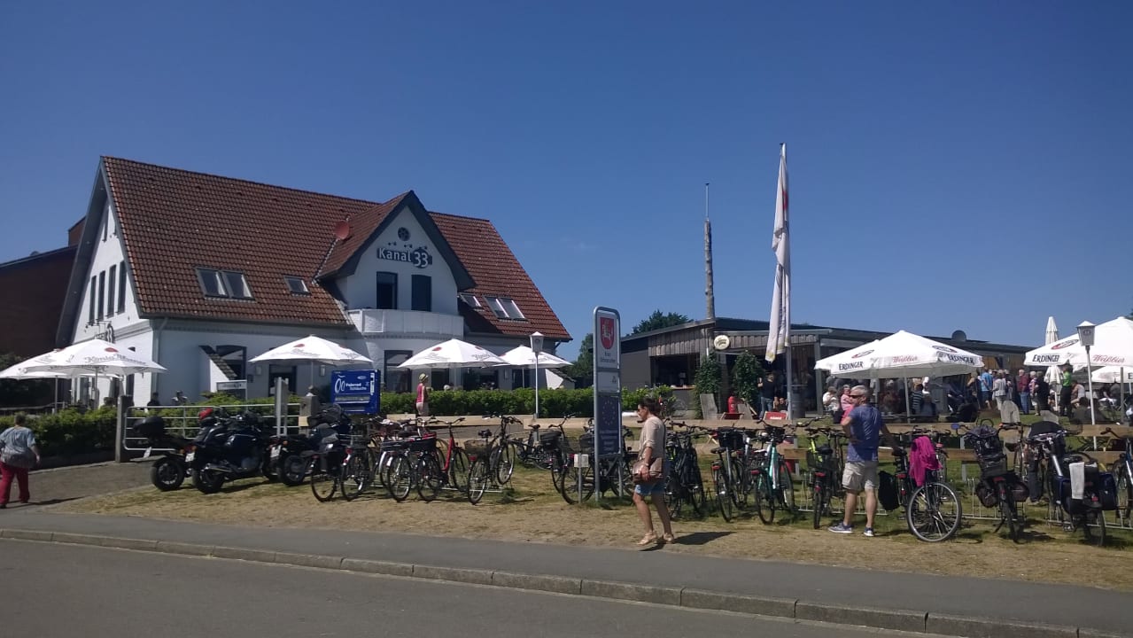 Außenansicht Gästehaus Kanal 33