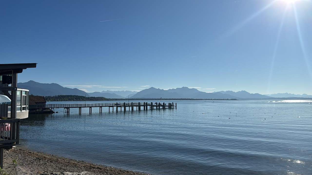 Außenansicht Chiemseer Wirtshaus