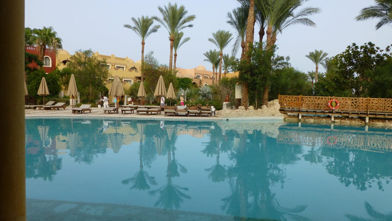 Flaute und klares Wasser Makadi Palace