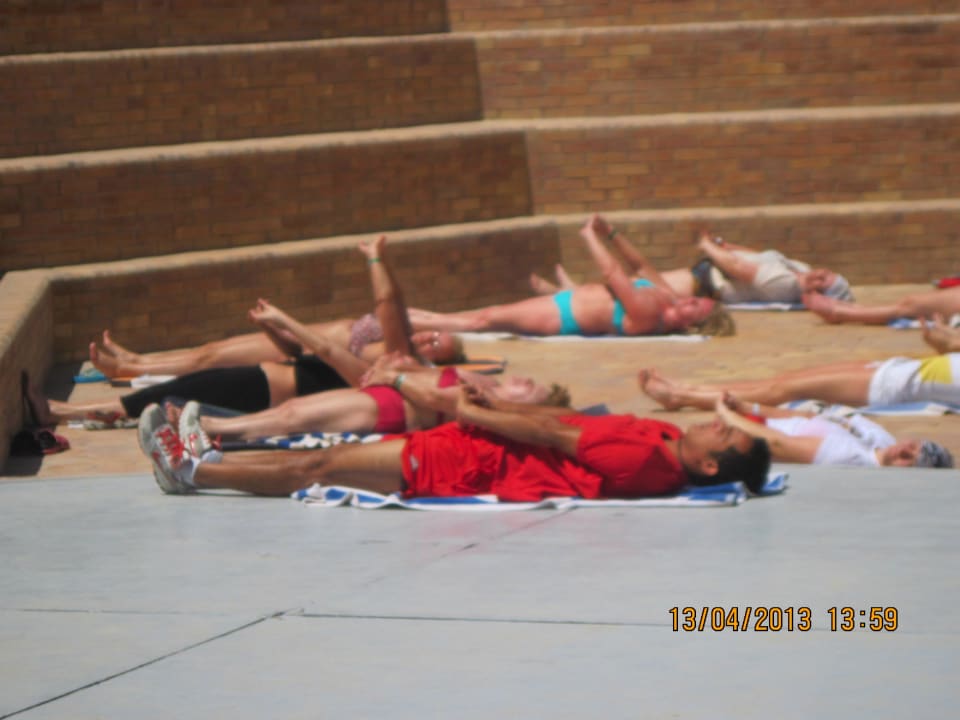 Утренняя зарядка Riviera Aqua Park Resort