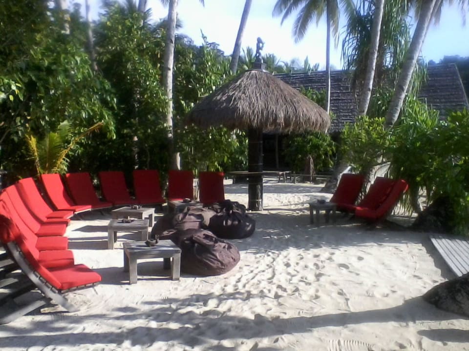 Allgemeiner geselliger Treffpunkt für Aperos etc. Raja4divers Resort