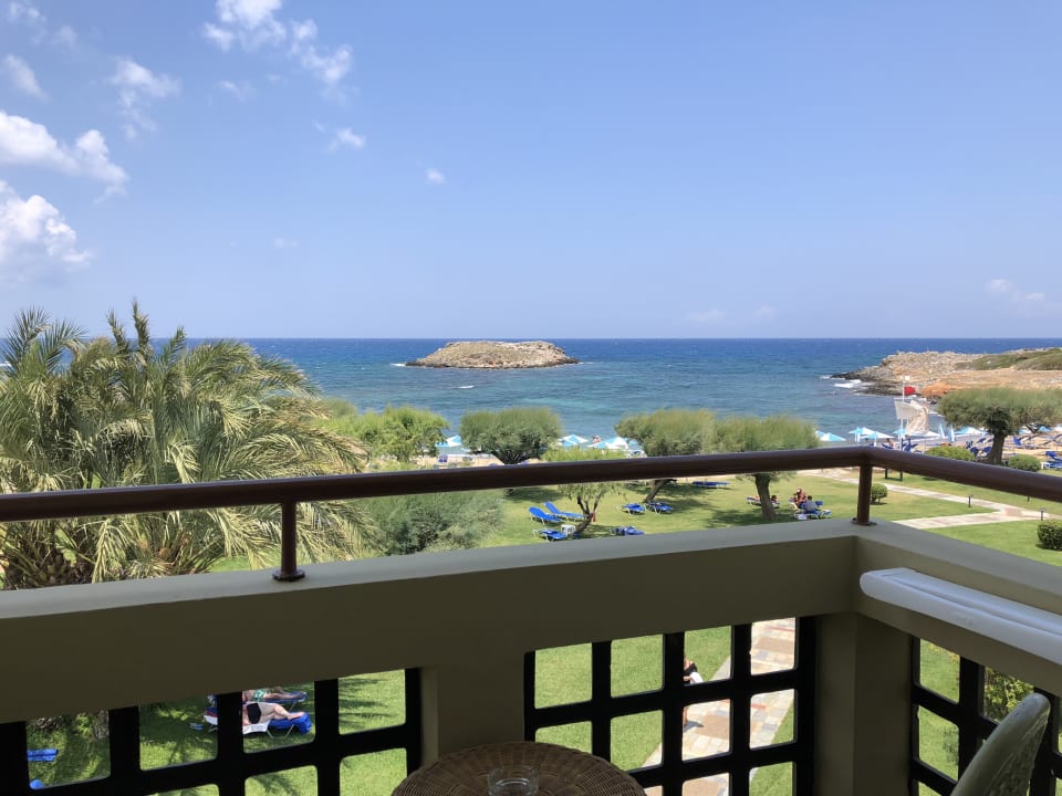 Ausblick aus Zimmer 227 Grecotel Meli Palace