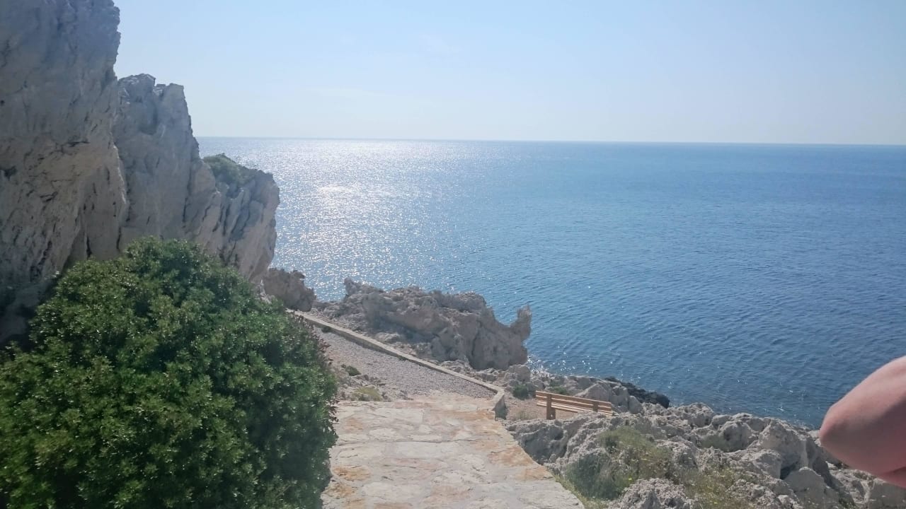 Weg zur Mainbar Hotel Kalithea Horizon Royal