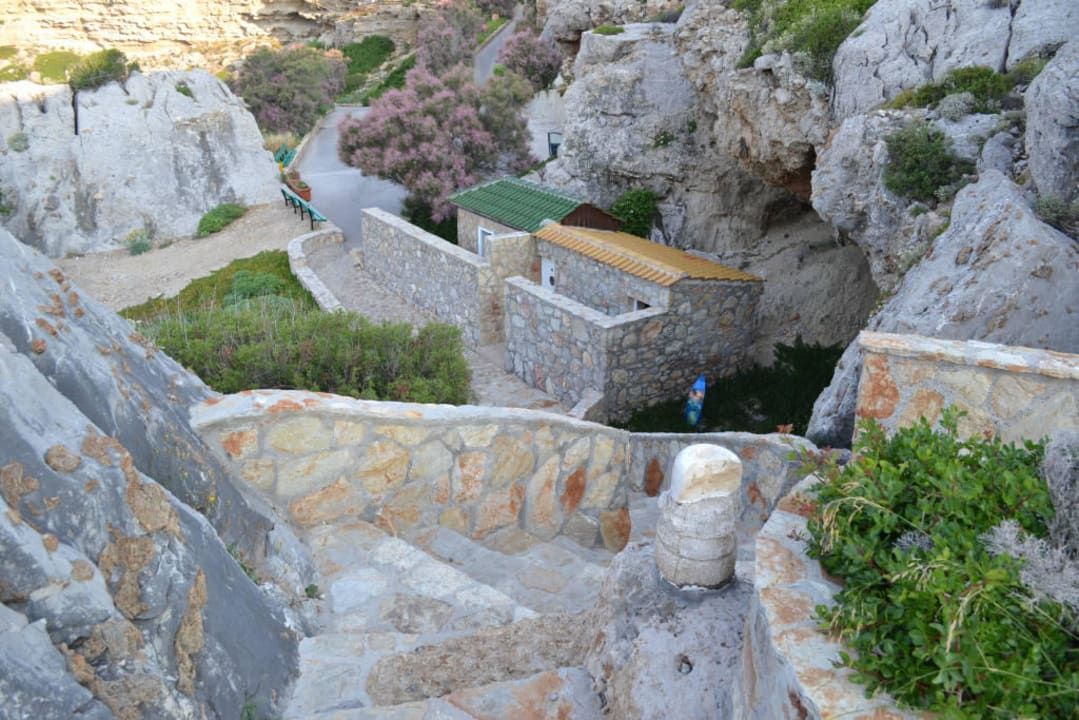 Droga na plaże Hotel Kalithea Horizon Royal