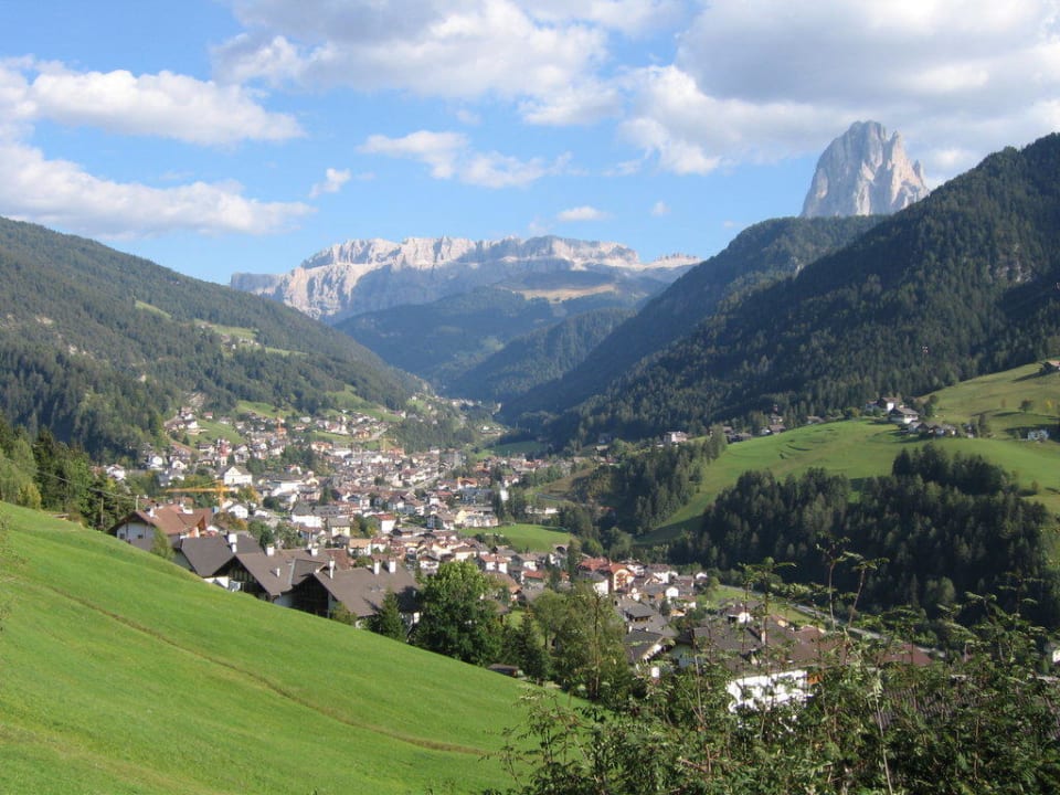 Blick vom Balkon Grien Gourmet & Panoramahotel