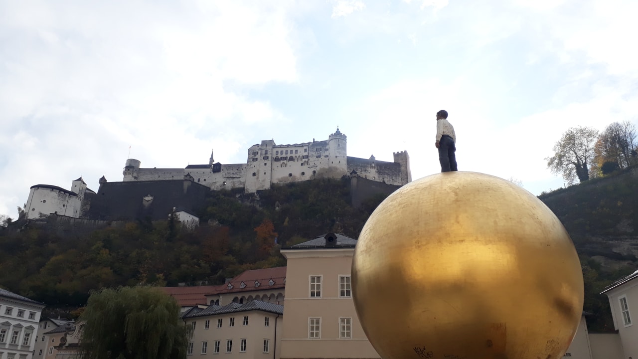 Ausblick NH Collection Salzburg City