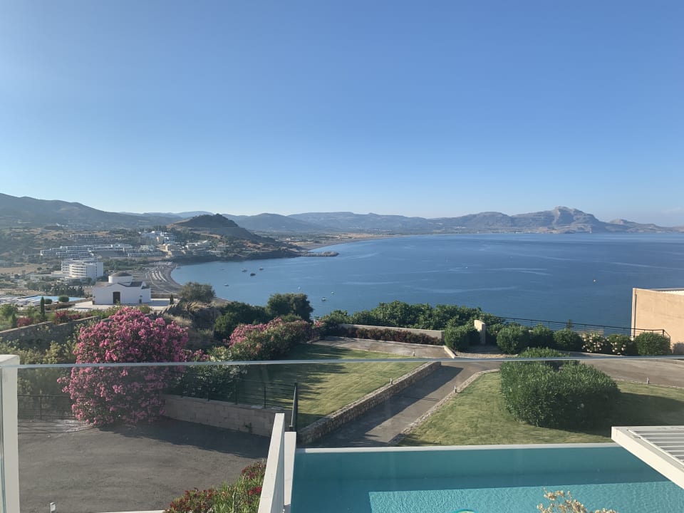 Ausblick Lindos Mare, Seaside Hotel
