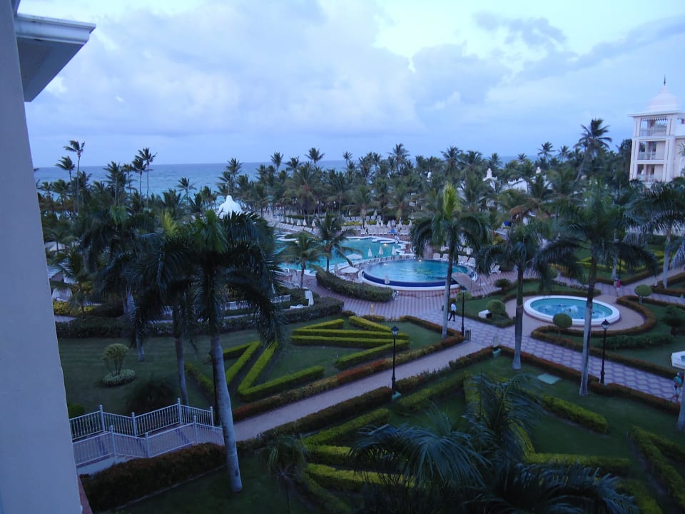 Ausblick aus unserem Zimmer Hotel Riu Palace Punta Cana