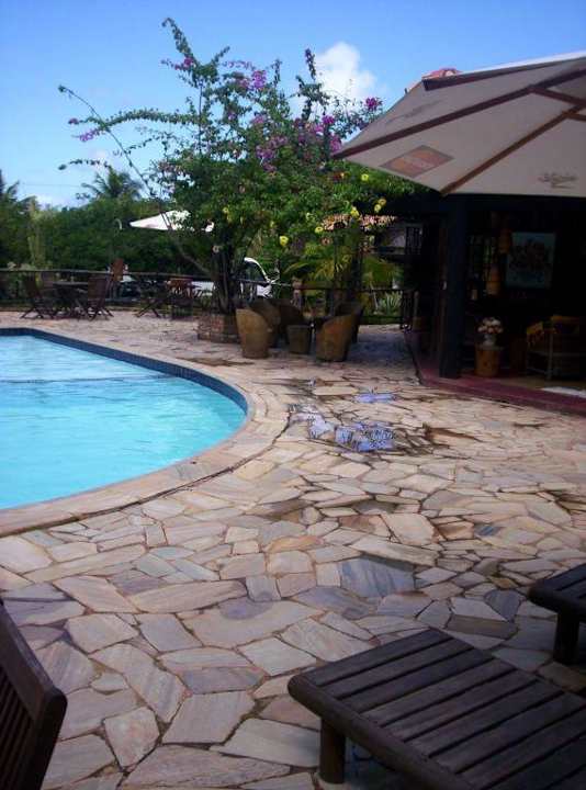 Poolbereich Pousada Vilangelim