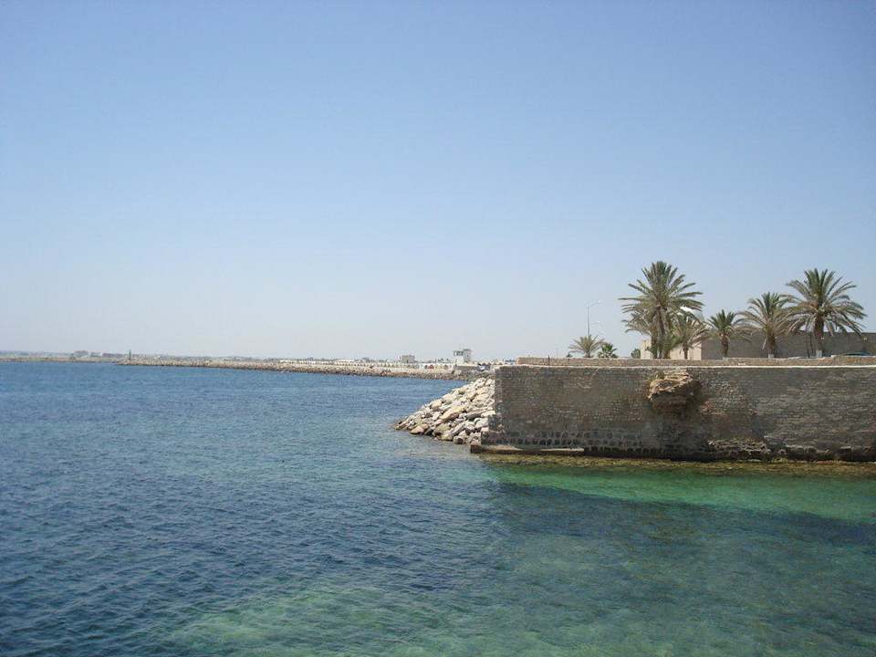 Ausblick vom Cafe El Mehdi Beach Resort
