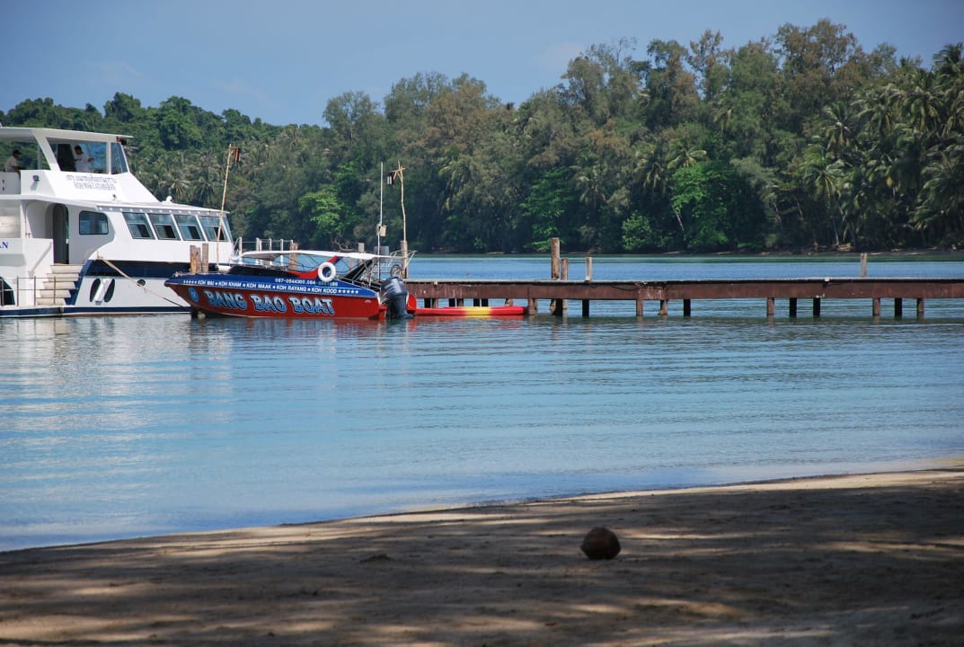 Pomost dla łodzi Hotel Koh Mak Resort