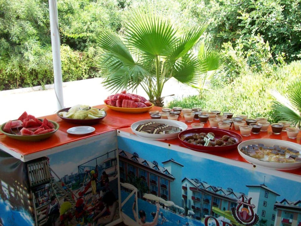 Büffet am Strand Hotel Orfeus Park