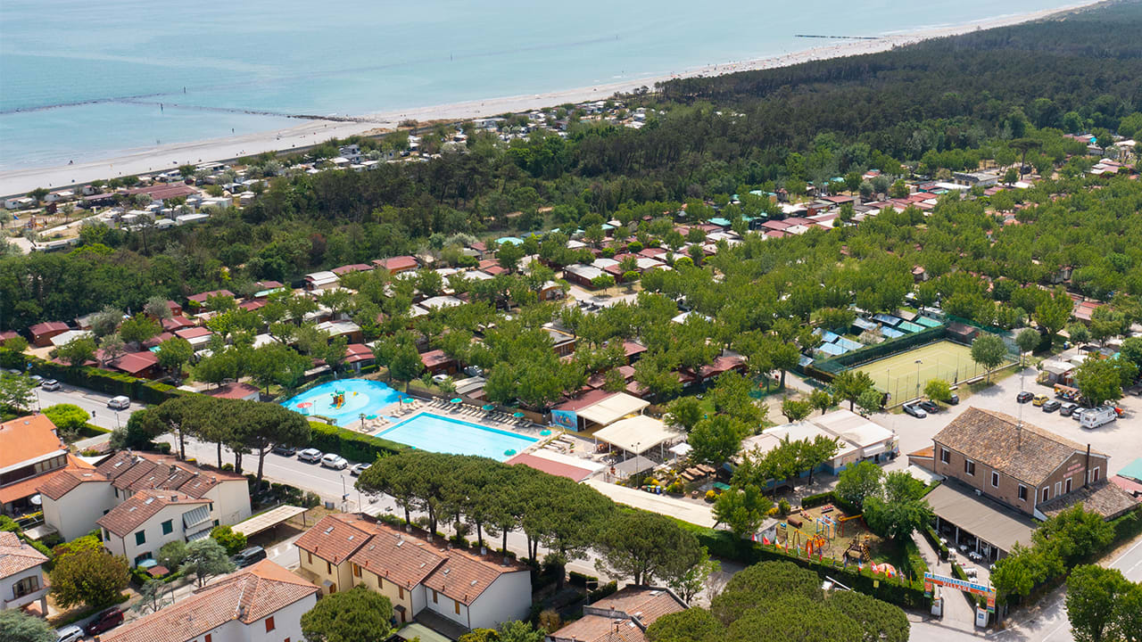 Außenansicht Camping Classe