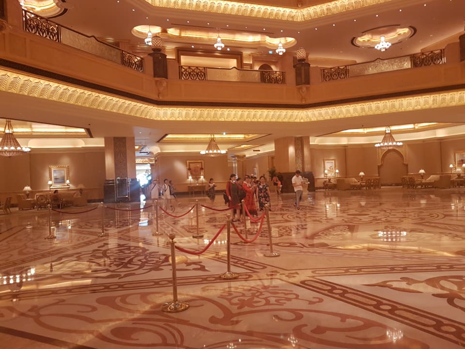 Lobby Emirates Palace Mandarin Oriental