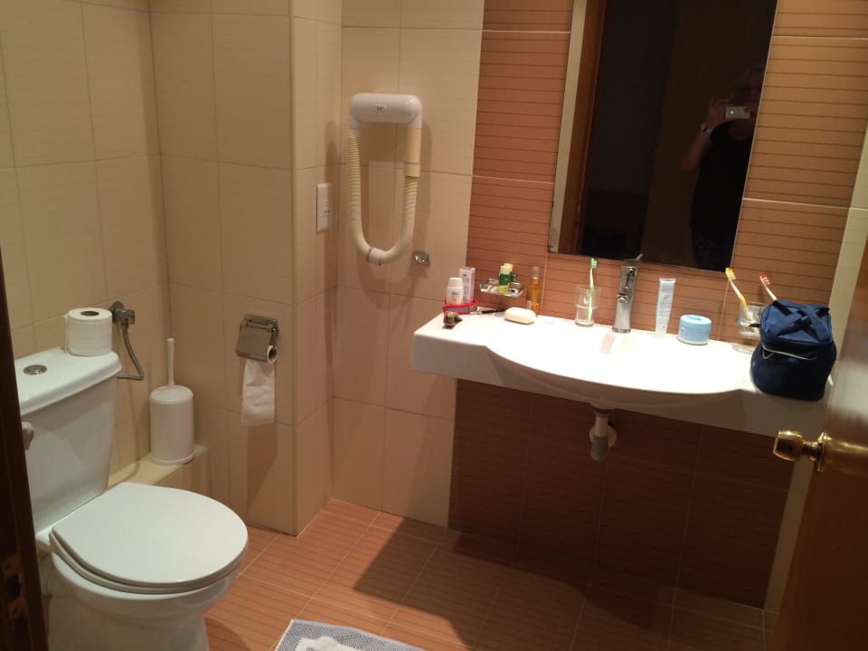 Sehr sauberes Bad alltoura Club Hotel Poseidon Palace