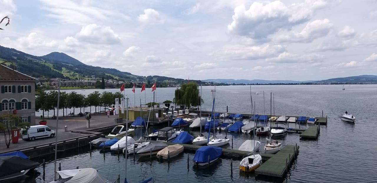 Ausblick Marina Lachen