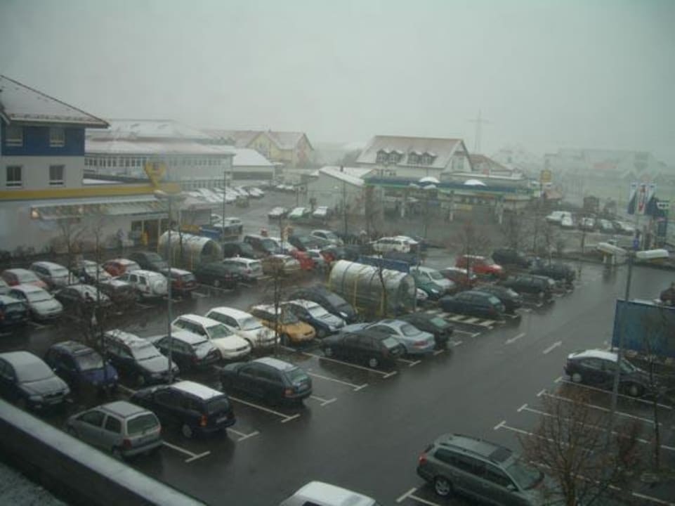 Aussicht aus der 2.Etage Hotel Center Drive Inn