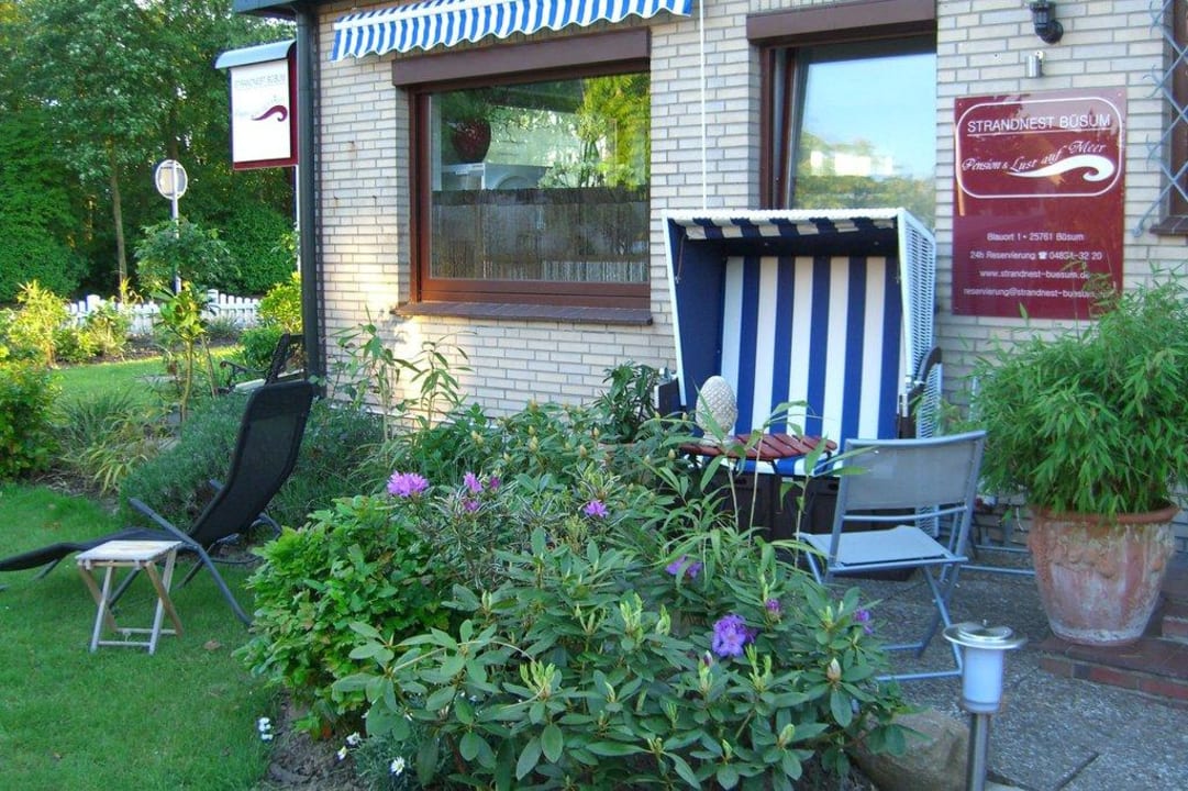 Außenansicht Strandnest Büsum Gästezimmer - Apartments - Ferienhaus