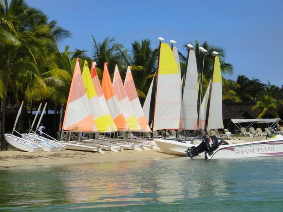 La plage Shandrani Beachcomber Resort & Spa