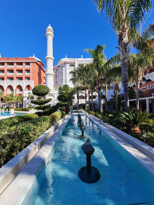 Gartenanlage Royal Taj Mahal Hotel