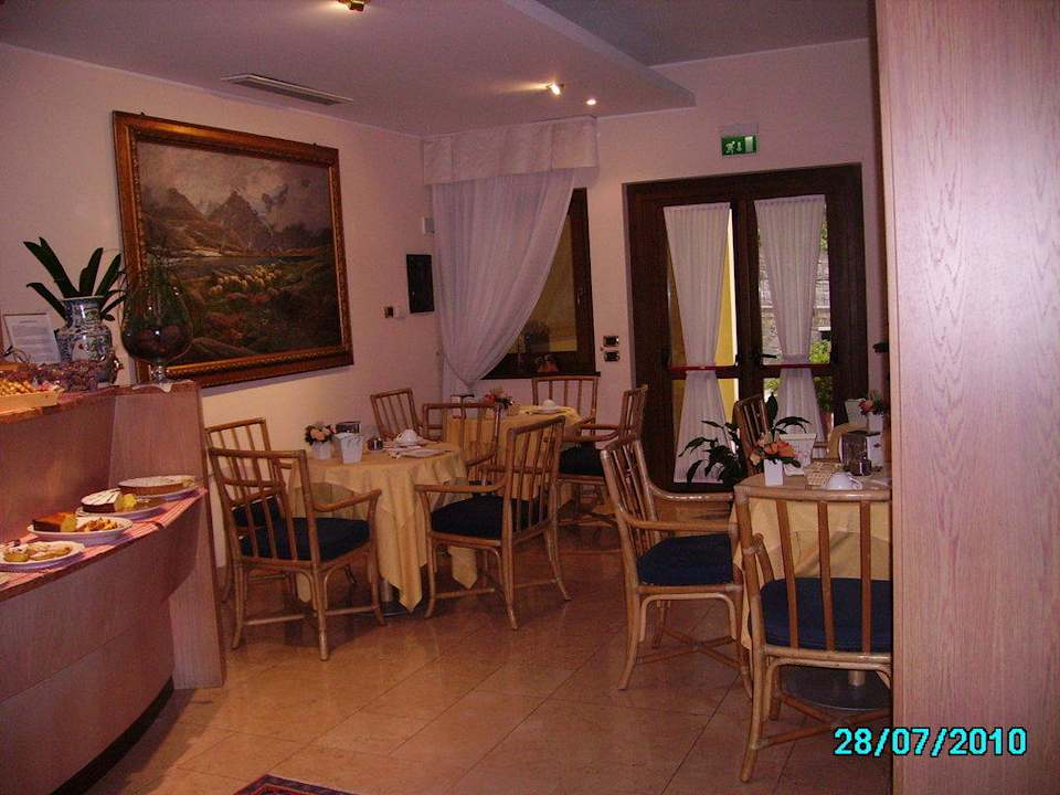 I tavoli al ristorante Hotel Paradise