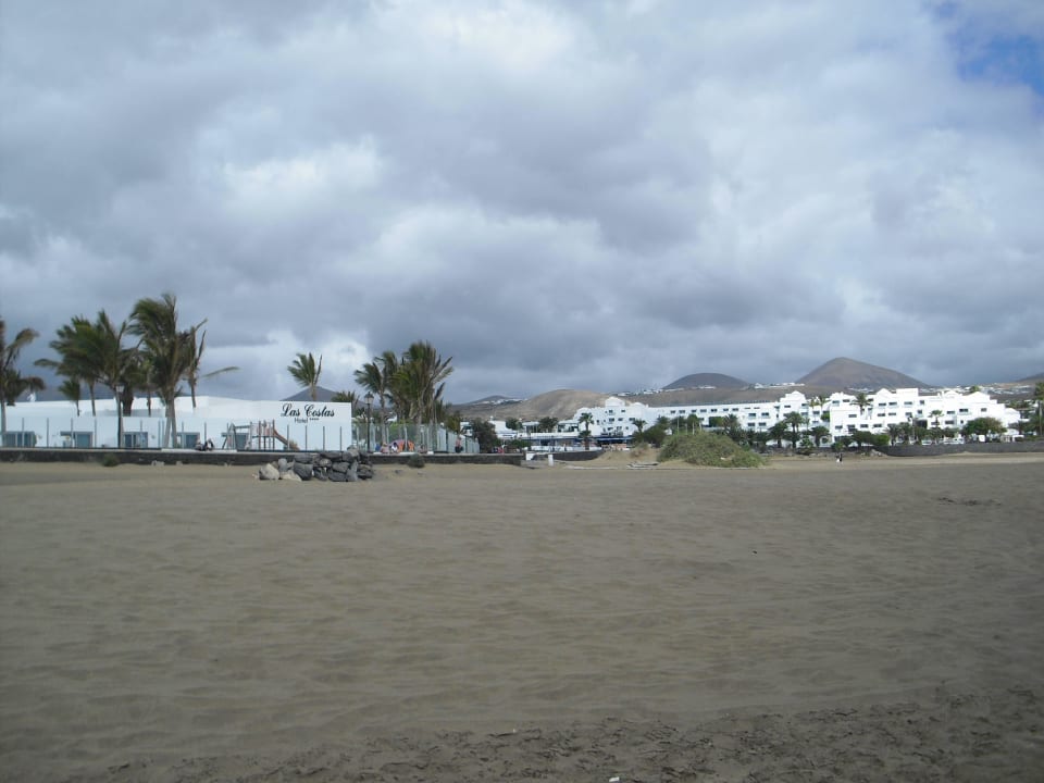 Rückseite vom Strand Hotel Las Costas