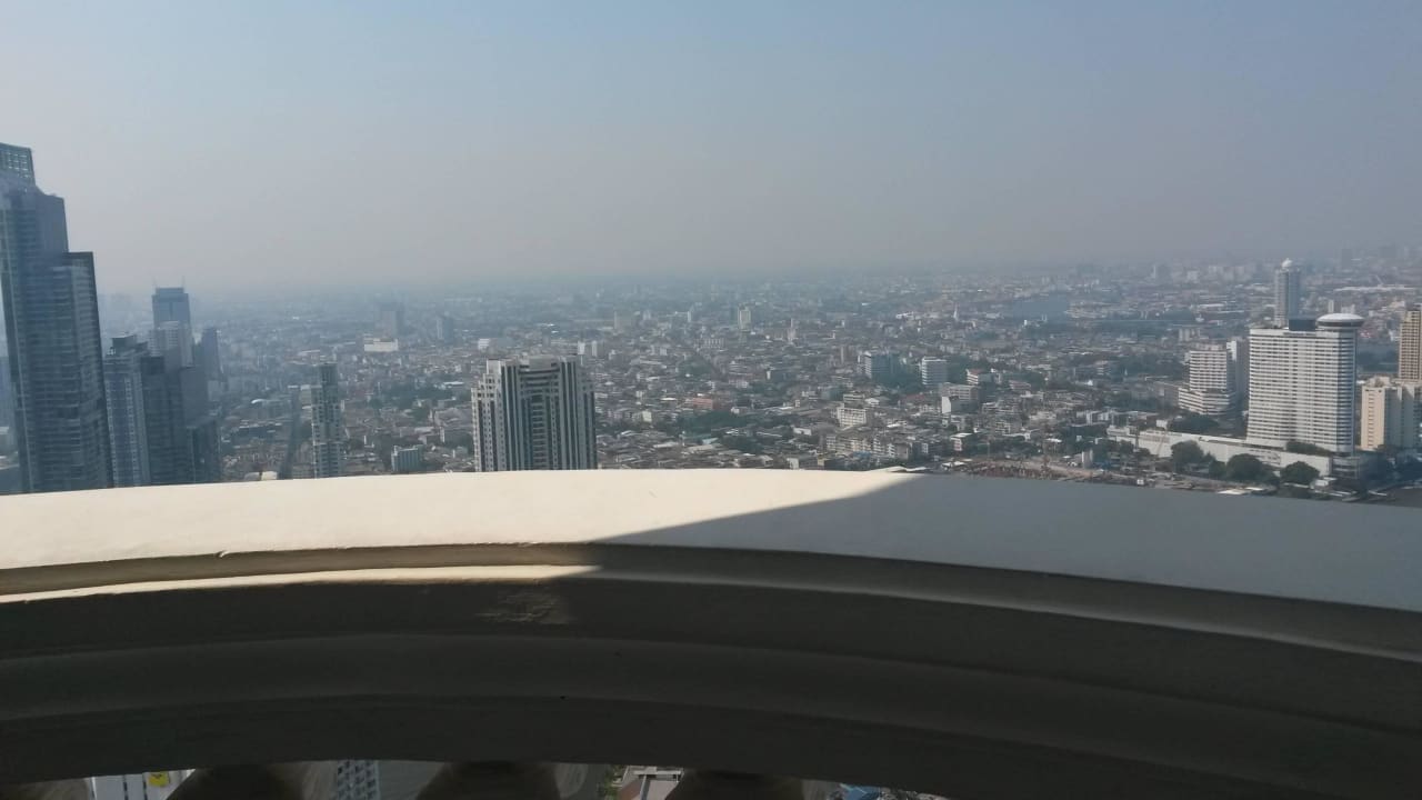 Blick von Balkon Hotel Lebua At State Tower