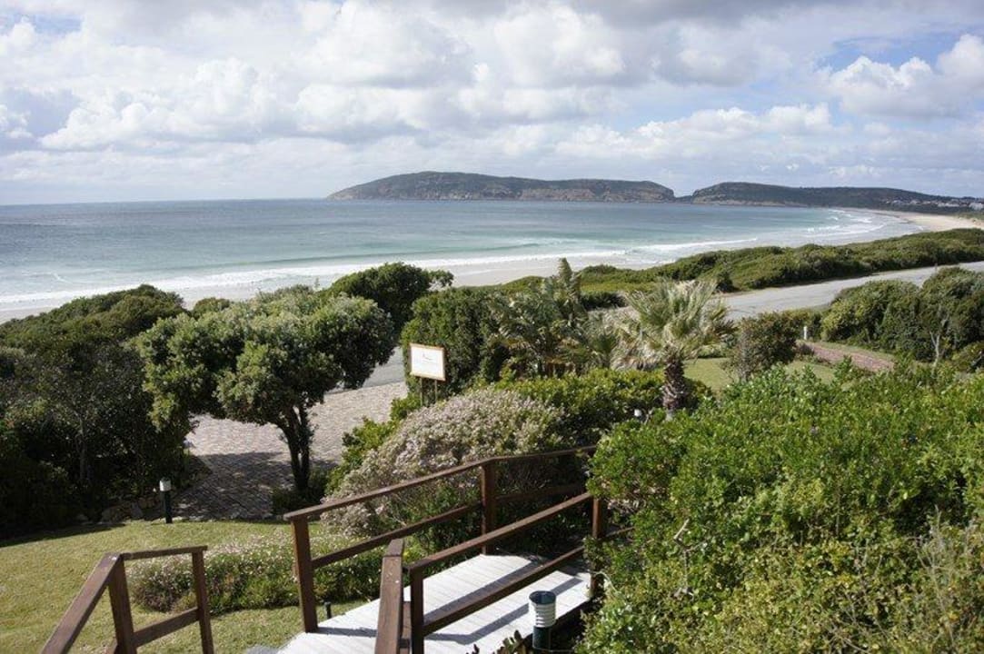 Ausblick Richtung Meer Hotel The Robberg Beach Lodge