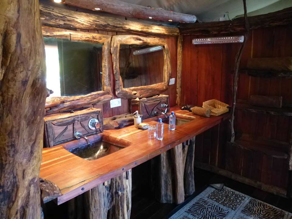 Wunderschöner Handwaschbereich Royal Mara Safari Lodge