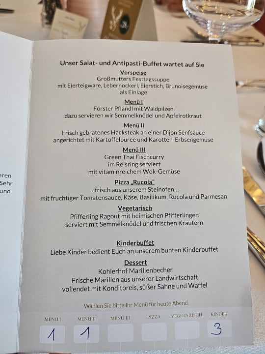 Gastro Hotel Kohlerhof