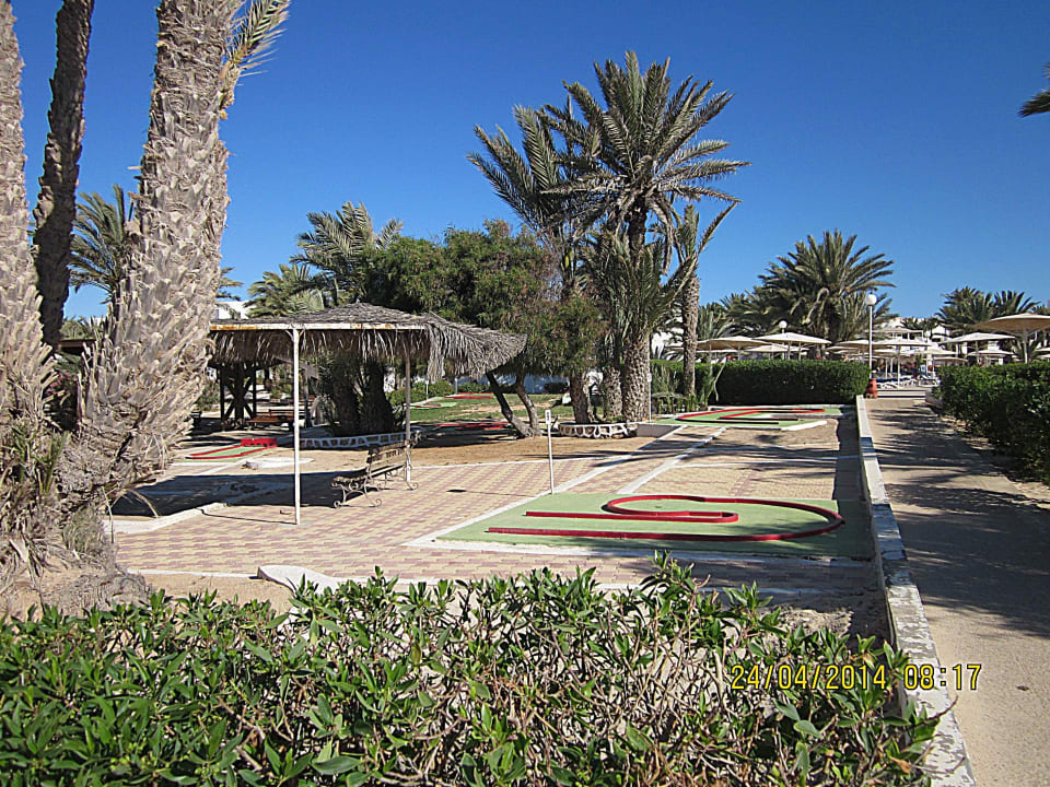 Minigolf und Bocciaanlage Hotel El Mouradi Djerba Menzel