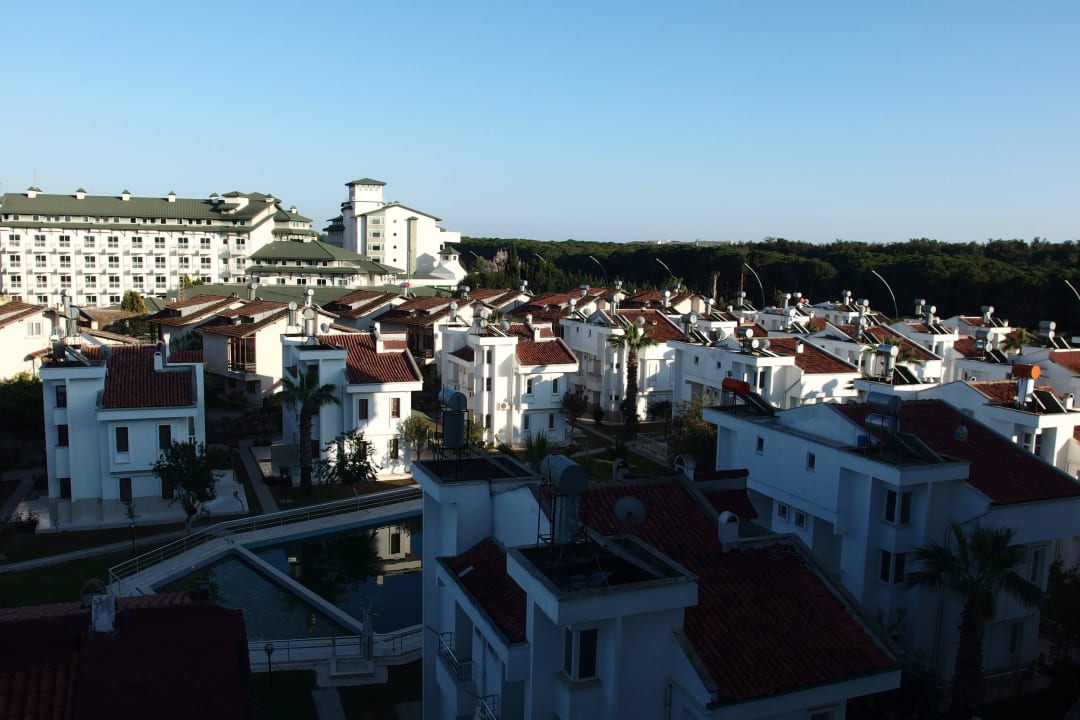 Blick vom Zimmer Maya World Park Hotel