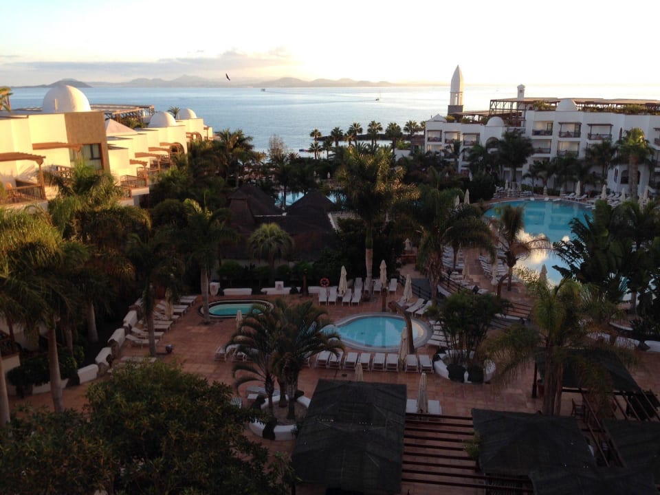 Aussicht von unserem Zimmer Princesa Yaiza Suite Hotel Resort