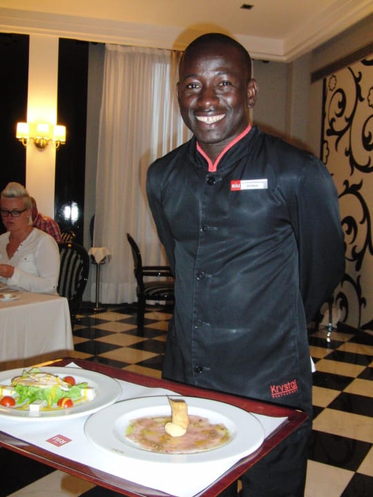 Die Vorspeise  Hotel Riu Touareg