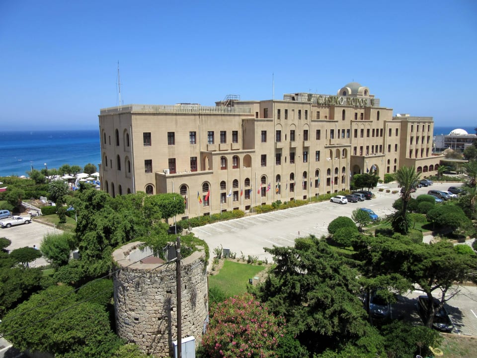 Blick vom Balkon Aquamare City & Beach Hotel