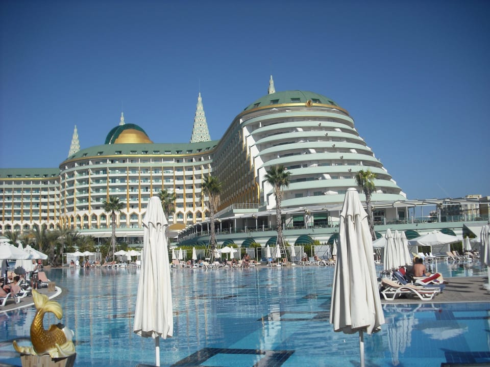 Hotel vom Pool aus gesehen Hotel Delphin Imperial
